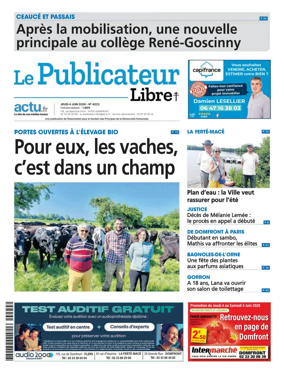 Cover of Le Publicateur Libre