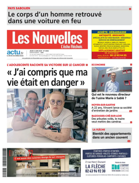 Cover of Les Nouvelles - L'Echo Flechois (FL)