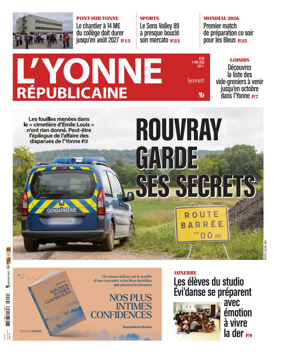 Cover of L'Yonne Republicaine