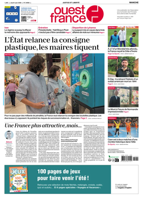 Cover of Ouest France (Manche)