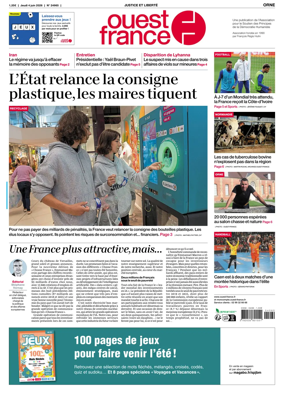 Cover of Ouest France (Orne)