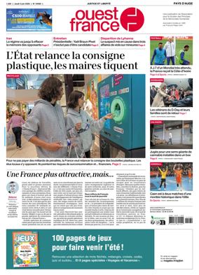 Cover of Ouest France (Pays d'Auge)