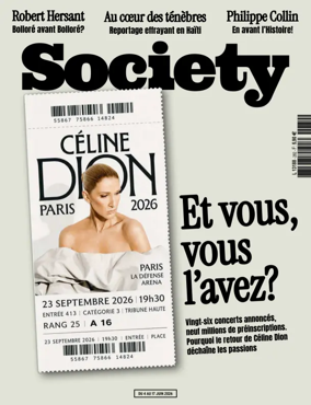 Cover of Society (France)