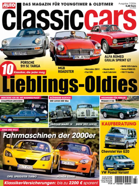 Cover of AUTO ZEITUNG Classic Cars