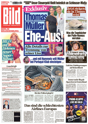 Cover of BILD Berlin-Brandenburg
