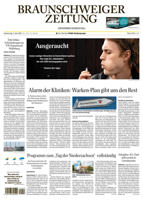 Cover of Braunschweiger Zeitung (Gifhorn)