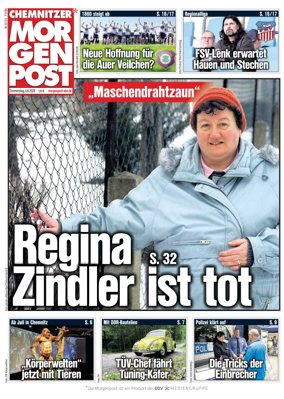 Cover of Chemnitzer Morgenpost