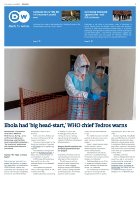 Cover of Deutsche Welle (English edition)