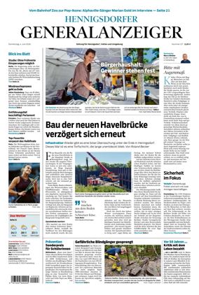 Cover of Hennigsdorfer Generalanzeiger