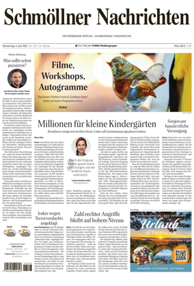 Cover of Ostthuringer Zeitung (Schmolln)