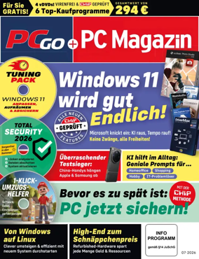 Cover of PCgo & PC Magazin