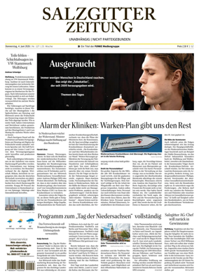 Cover of Salzgitter Zeitung