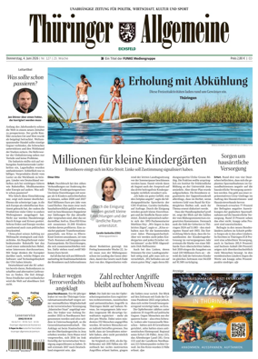 Cover of Thuringer Allgemeine (Eichsfeld)