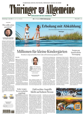 Cover of Thuringer Allgemeine (Muhlhausen und Bad Langensalza)
