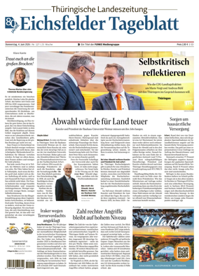 Cover of Thuringische Landeszeitung (Eichsfeld)