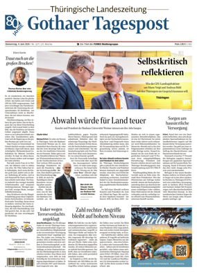 Cover of Thuringische Landeszeitung (Gotha)