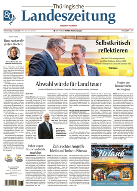 Cover of Thuringische Landeszeitung (Unstrut-Hainich-Kreis)