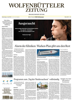 Cover of Wolfenbutteler Zeitung