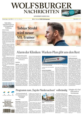 Cover of Wolfsburger Nachrichten (Wolfsburg-Gifhorn)