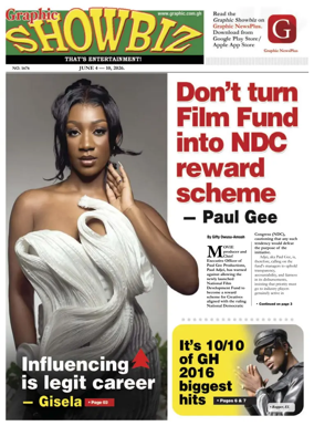 Cover of Graphic Showbiz