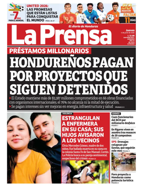 Cover of Diario La Prensa