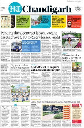 Cover of Hindustan Times (Chandigarh) - Live