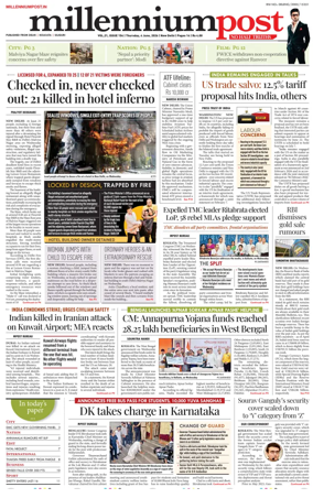 Cover of Millennium Post