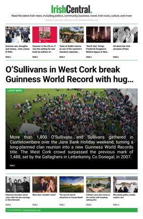 Cover of Irish Central