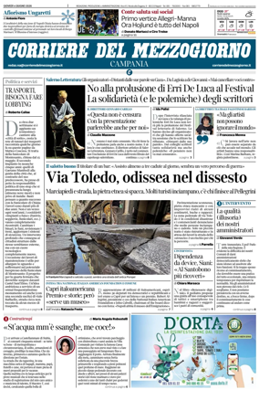 Cover of Corriere del Mezzogiorno (Campania)