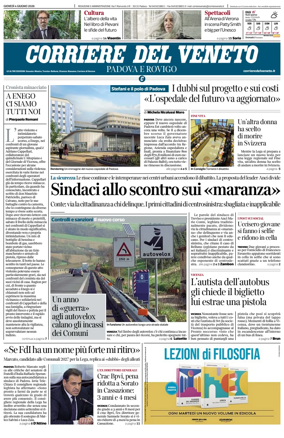 Cover of Corriere del Veneto (Padova e Rovigo)