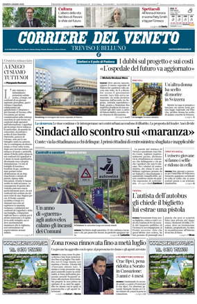 Cover of Corriere del Veneto (Treviso e Belluno)