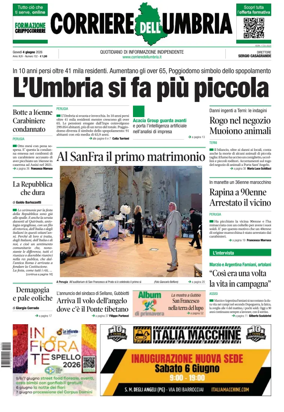 Cover of Corriere dell Umbria