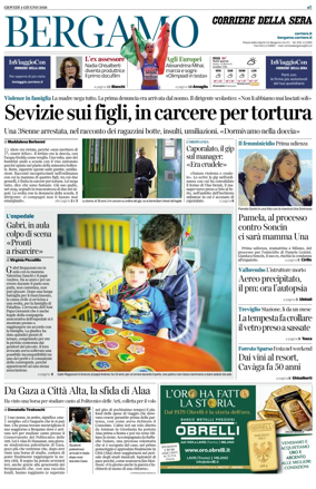 Cover of Corriere della Sera (Bergamo)