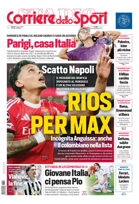 Cover of Corriere dello Sport (Campania)