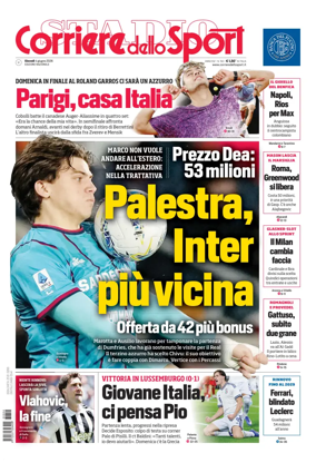 Cover of Corriere dello Sport (Lombardia)