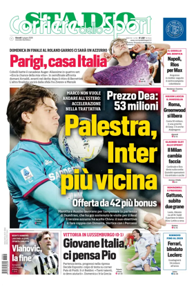 Cover of Corriere dello Sport Stadio (Nazionale)