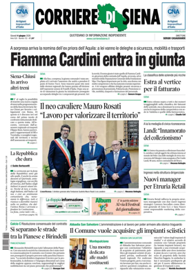 Cover of Corriere di Siena