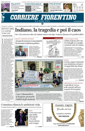 Cover of Corriere Fiorentino