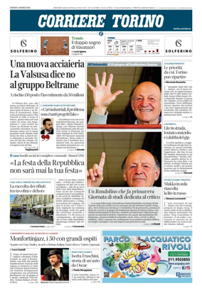 Cover of Corriere Torino