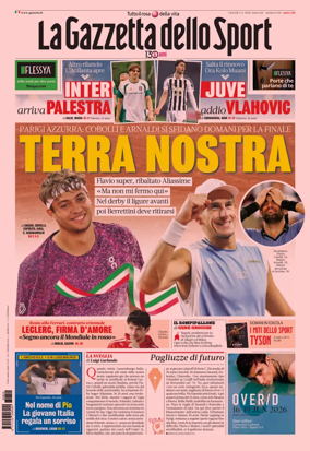 Cover of La Gazzetta dello Sport - Napoli