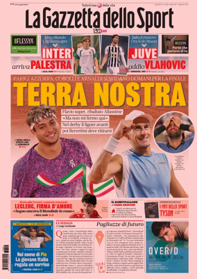 Cover of La Gazzetta dello Sport