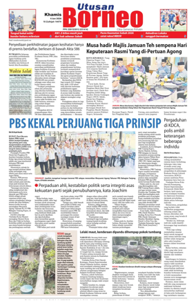 Cover of Utusan Borneo (Sabah)