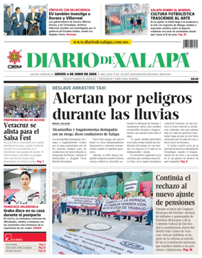 Cover of Diario de Xalapa