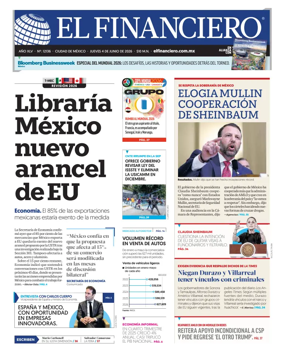 Cover of El Financiero
