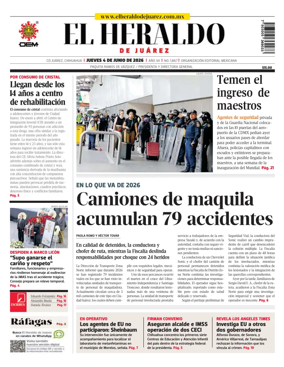 Cover of El Heraldo de Juarez