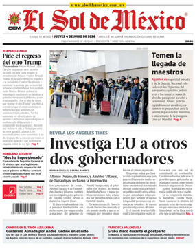 Cover of El Sol de Mexico