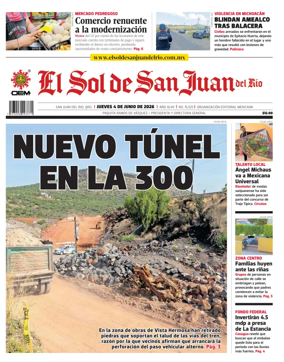 Cover of El Sol de San Juan del Rio