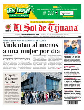 Cover of El Sol de Tijuana