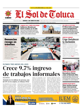 Cover of El Sol de Toluca