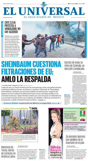 Cover of El Universal